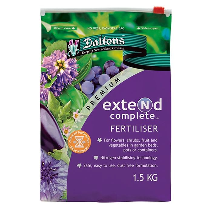 Daltons 1.5kg Premium Extend Complete Fertiliser
