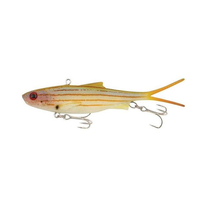 Samaki Vibelicious Fork Tail Vibe 150mm Soft Plastic Fishing Lure Stripey Snapper