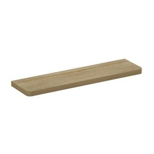 Flexi Storage Decorative Shelving 900 x 36 x 240mm Oak Curved Floating Shelf