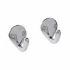 Syneco 40mm Chrome Plated Robe Hook - 2 Pack