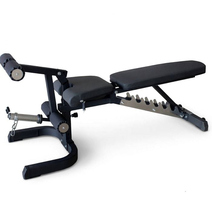 Brixx Power Bench + Leg Extension And Curl Attachment