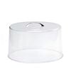 Chef Inox Acrylic Cake Cover with Chrome Handle
