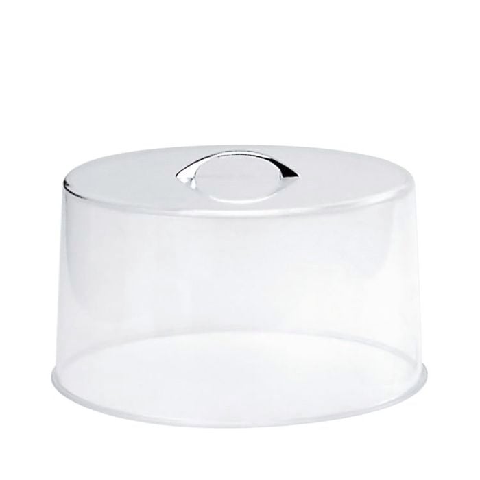 Chef Inox Acrylic Cake Cover with Chrome Handle