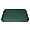 Olympia Kristallon Fast Food Tray Polypropylene Textured Surface Green 275x353mm Canteen School Tableware