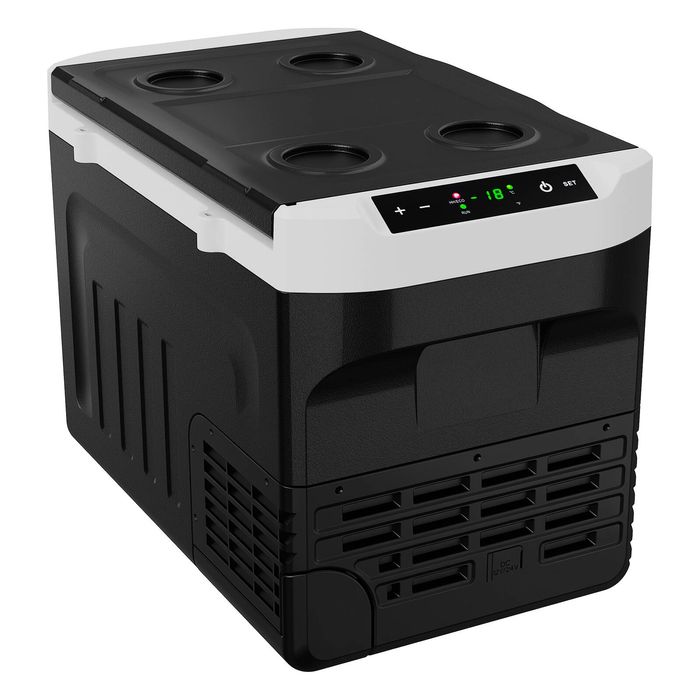 YOPOWER Car Fridge Freezer, 28L Portable Electric Compressor Cooler