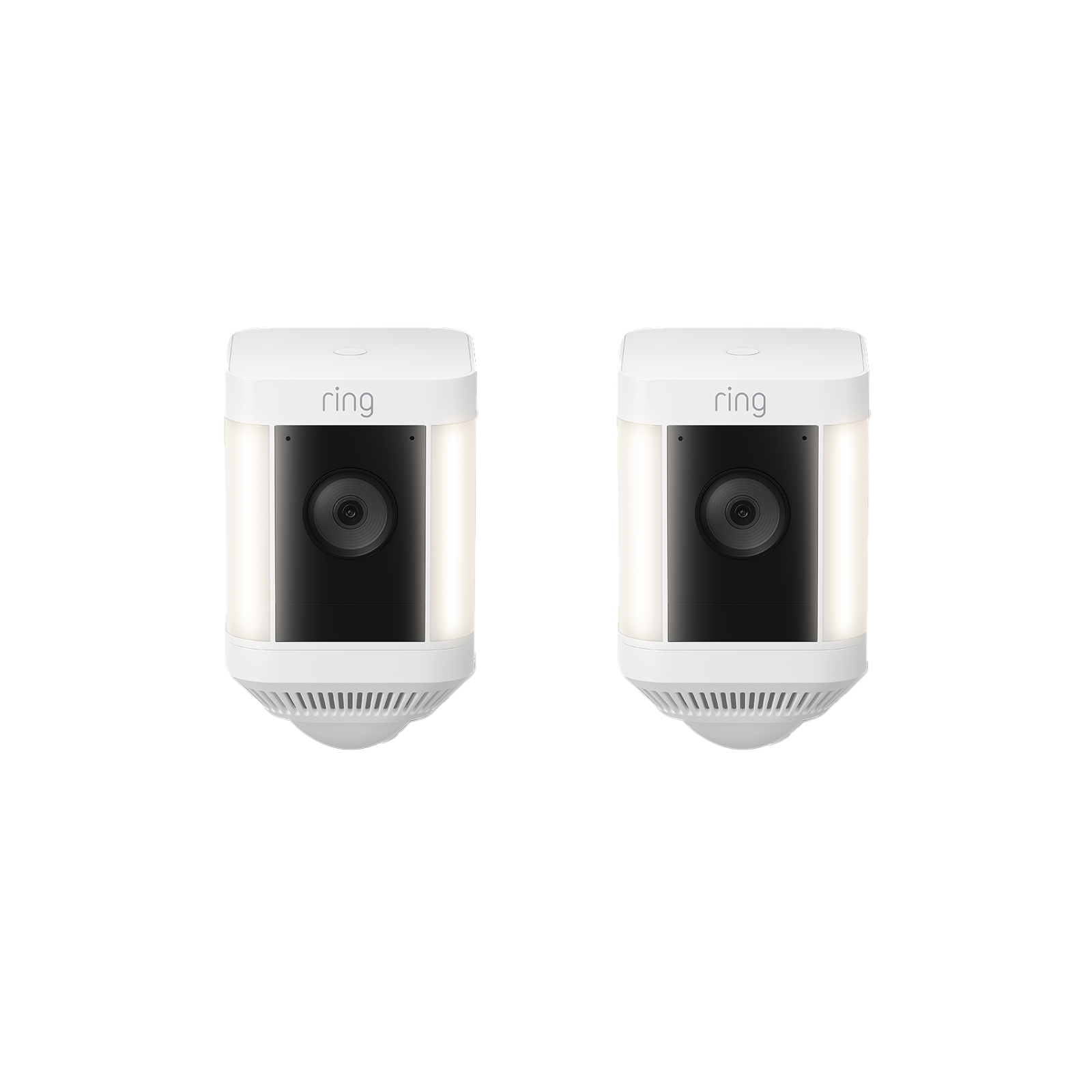 Ring White Battery Spotlight Cam Plus - 2 Pack product image