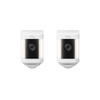 Ring White Battery Spotlight Cam Plus - 2 Pack