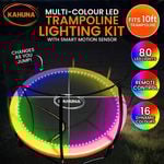 Kahuna LED Kit Suits 10ft Trampolines Multi-Colour Smart Motion Sensor Lighting with 16 colours