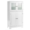 Costway 4 Doors Kitchen Storage Cabinet Organizer White