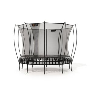 VULY Thunder 2 Large 12ft Springless Trampoline with Enclosure - Round Kids Trampolines