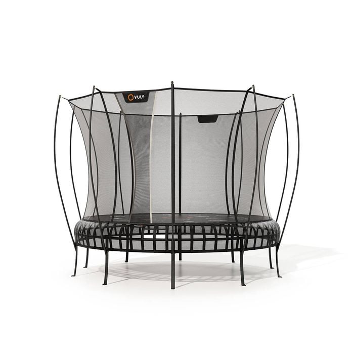 VULY Thunder 2 Large 12ft Springless Trampoline with Enclosure - Round Kids Trampolines