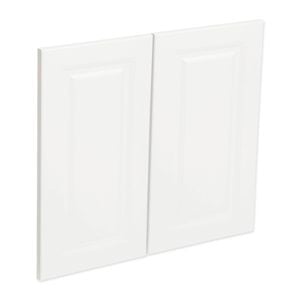 Kaboodle 600mm Gloss White Heritage Medium Rangehood Doors - 2 Pack
