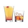 LAV Truva Set of Highball Cocktail Glasses and Tumblers for Juice, Water, Whisky - Set of 12
