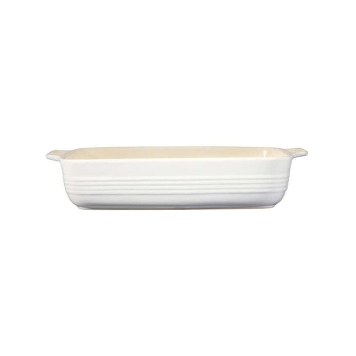 Baccarat Le Connoisseur Stoneware Lasagne Baking Dish 38cm White