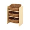 Jooyes NatureWeave 3-Tier Basket Storage Unit - H60cm