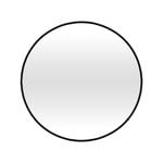 Estilo 800mm Black Round Framed Mirror