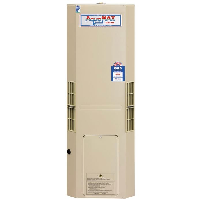 AquaMAX 130L Natural Gas Stainless Steel Water Heater