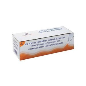 Matfer Bourgeat Disposable Pastry Bag - 530mm, Polyethylene, Clear, Pack of 100