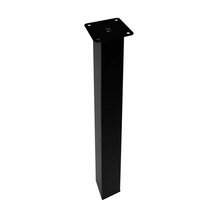Adoored 40 x 400mm Black Square Leg Furniture