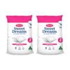 2x 2pc Tontine Sweet Dreams Soft Touch Bedding Pillows Set Medium
