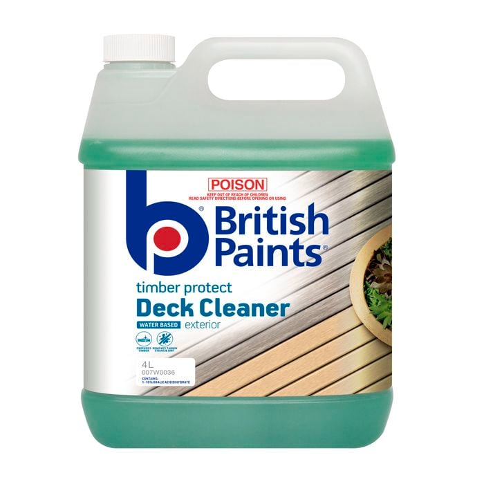 British Paints 4L Deck Cleaner
