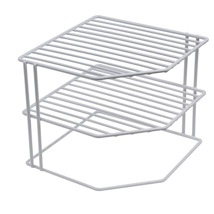 Practa 2 Tier Corner Shelf 