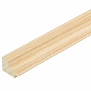 Pinetrim 35mm x 25mm x 0.9m Untreated Clear Pine Picture Frame