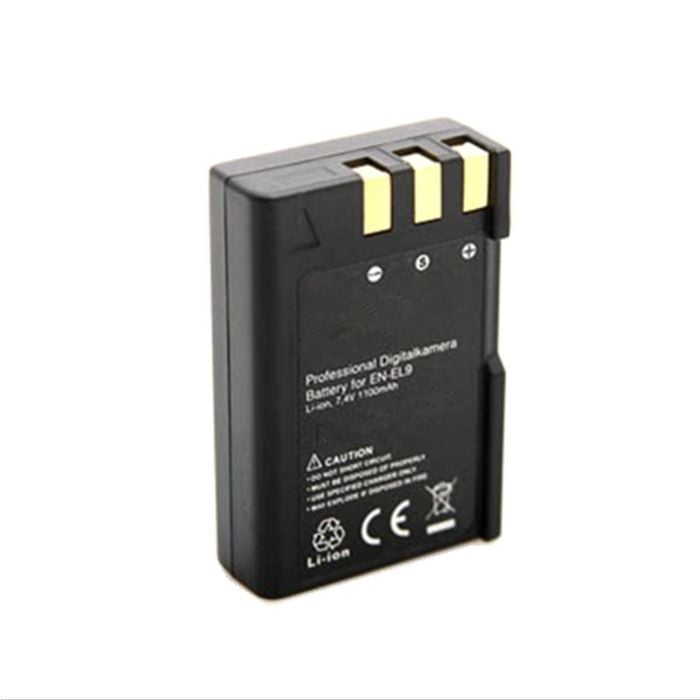 Nikon EN-EL9 EN-EL9a D5000 D40x D40 D3000 DSLR-D40X D60 Camera Camcorder Replacement Battery