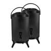 SOGA 2X Stainless Steel Insulated Beverage Dispenser with Tap 16L Black
