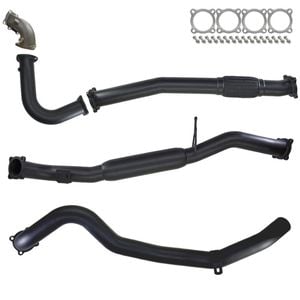 Ignite Exhausts Turbo Back For Nissan Gu Patrol 4.2l Coil Spring Ute 3" Dump Pipe & Hotdog 409 Stainless Steel