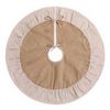 Jingle Jollys 90cm Christmas Tree Skirt Linen Christmas Tree Mat Xmas Decorations Ornaments