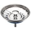 Enduraseal Stainless Steel Sink Strainer With Angled Slots - 2 Pack