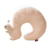 Catzon Plush Squirrel Neck Pillow Funny Nap Cushion-Beige
