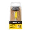 Carbitool 12.70mm V Groove Straight Router Bit