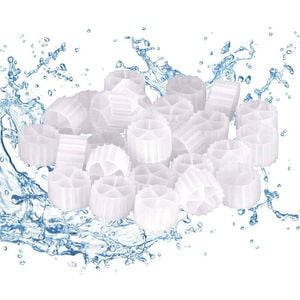 Hygger High Surface Area Floating Moving Filter Bio Media - Small - Black | One size | HG-968-S