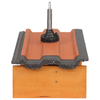 Roof Extenda Shade Sail Anchor With Terracotta Flexatile Package