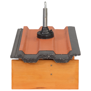 Roof Extenda Shade Sail Anchor With Terracotta Flexatile Package