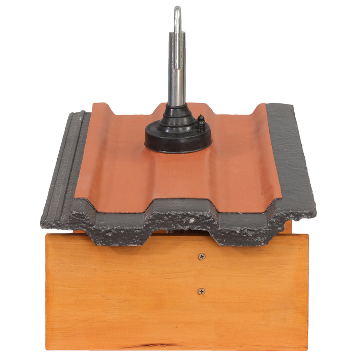 Roof Extenda Shade Sail Anchor With Terracotta Flexatile Package