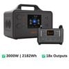 Voltx 2182wh Power Station 3000w Total (1800w + 1200w Bundle)