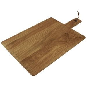 Olympia Wooden Board Oak Handled Large Serving Platter Charcuterie Kitchenware