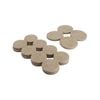 Surface Gard 29 - 38mm Beige Round Adhesive Felt - 20 Pack 
