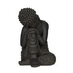Northcote Pottery 25cm Charcoal Buddha Statue