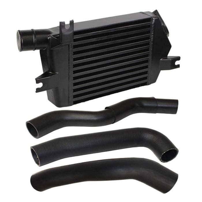 Upgrade Aluminium 60mm Intercooler & Hoses For Mitsubishi Triton Mn 4d56 2.5l 4wd 2009-2015