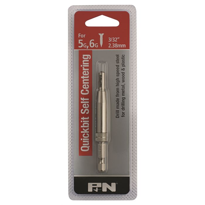 P&N Quickbit Self Centering Drill 3/32" 2.38mm 1710937