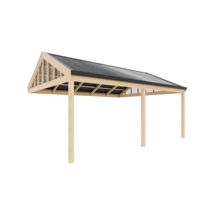 Softwoods 6.0 x 4.9m Pergola Kit