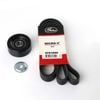 Drive Belt & Tensioner Pulley for Daewoo Lacetti Nubira Holden Vectra