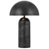 Telbix Ferum Modern Table Desk Lamp Light Metal Black Patina