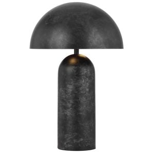 Telbix Ferum Modern Table Desk Lamp Light Metal Black Patina