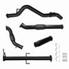 Ignite Exhausts Turbo Back For Mitsubishi Mn Triton 2.5l 3" Cat & Hotdog Black Aluminised Steel