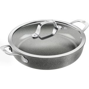 Ballarini Salina Ceramic Titanium Saute Pan With Lid 28cm